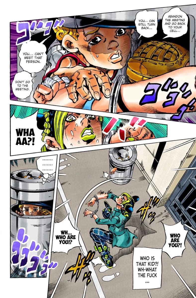 JoJo's Bizarre Adventure Part 6 - Stone Ocean (Official Colored) chapter 11 page 10