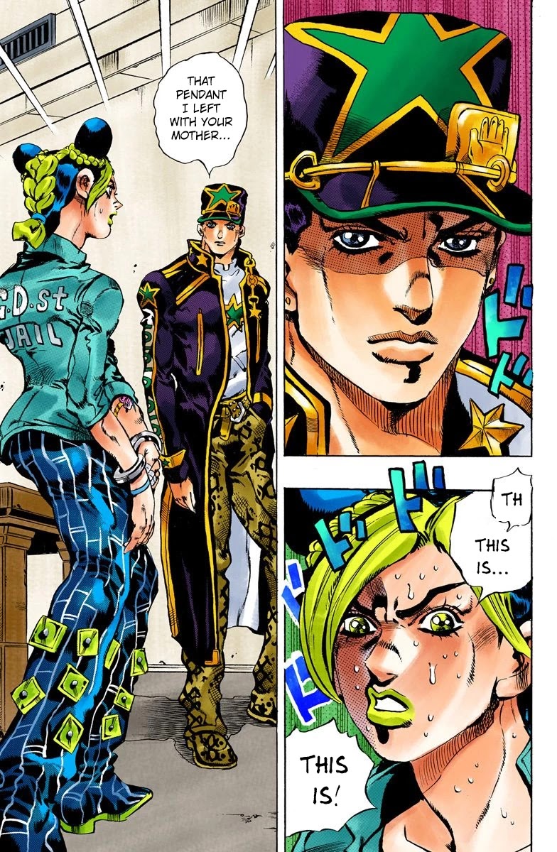 JoJo's Bizarre Adventure Part 6 - Stone Ocean (Official Colored) chapter 11 page 17