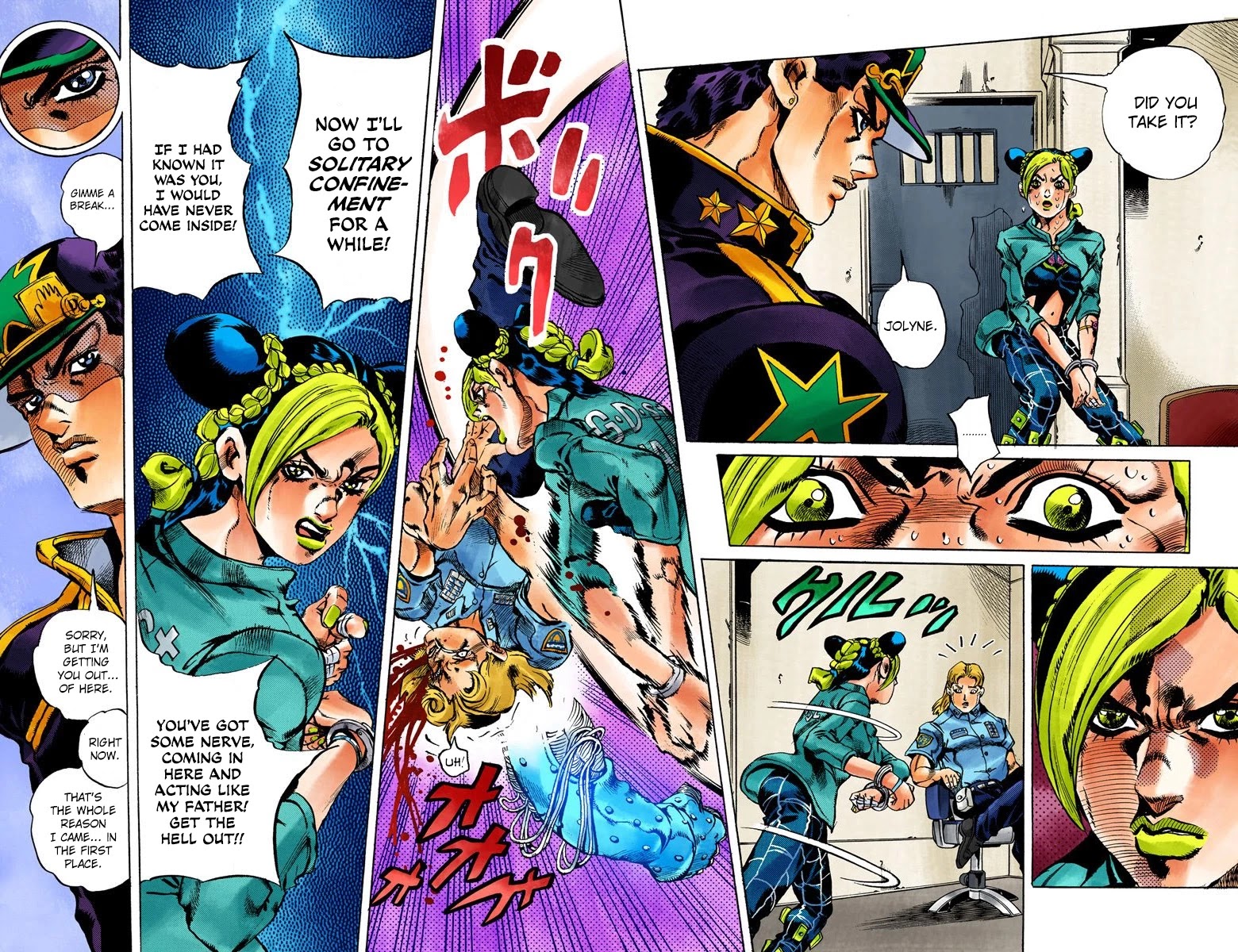 JoJo's Bizarre Adventure Part 6 - Stone Ocean (Official Colored) chapter 11 page 18