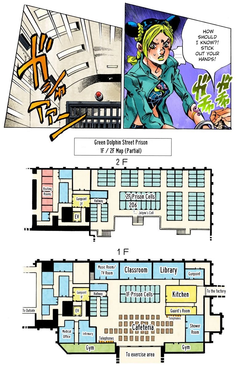 JoJo's Bizarre Adventure Part 6 - Stone Ocean (Official Colored) chapter 11 page 7