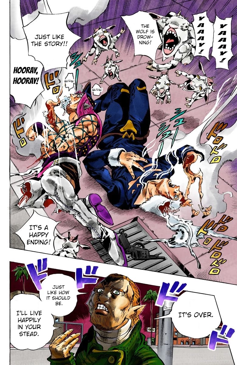 JoJo's Bizarre Adventure Part 6 - Stone Ocean (Official Colored) chapter 110 page 10