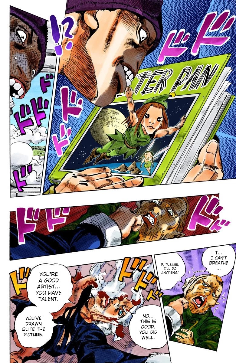 JoJo's Bizarre Adventure Part 6 - Stone Ocean (Official Colored) chapter 110 page 12