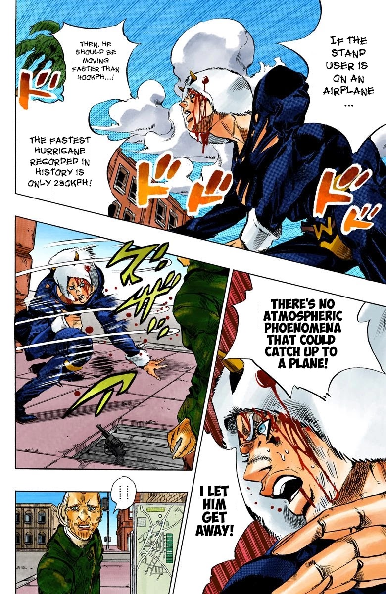 JoJo's Bizarre Adventure Part 6 - Stone Ocean (Official Colored) chapter 110 page 3