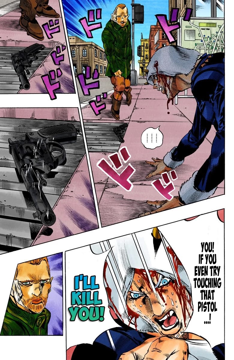JoJo's Bizarre Adventure Part 6 - Stone Ocean (Official Colored) chapter 110 page 4