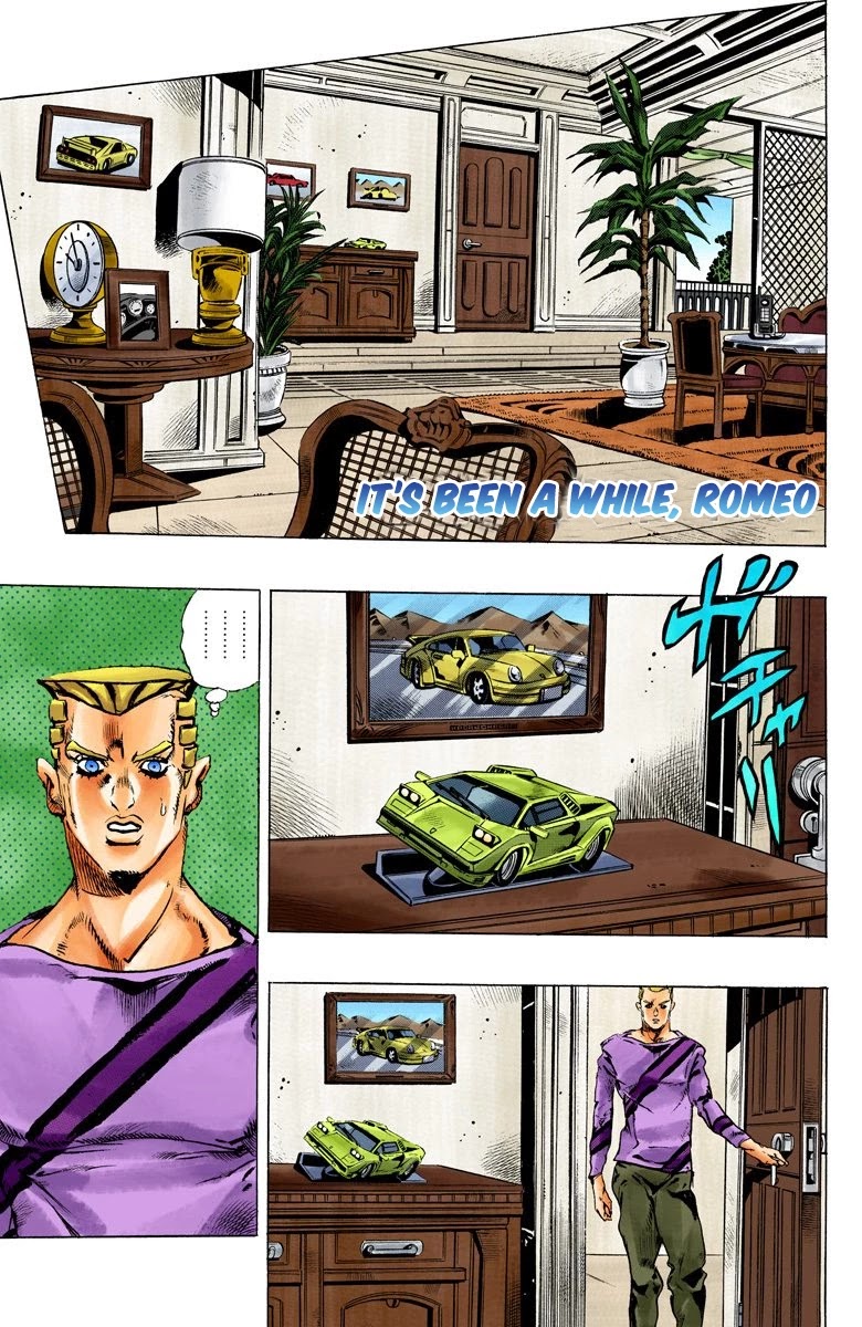 JoJo's Bizarre Adventure Part 6 - Stone Ocean (Official Colored) chapter 111 page 2