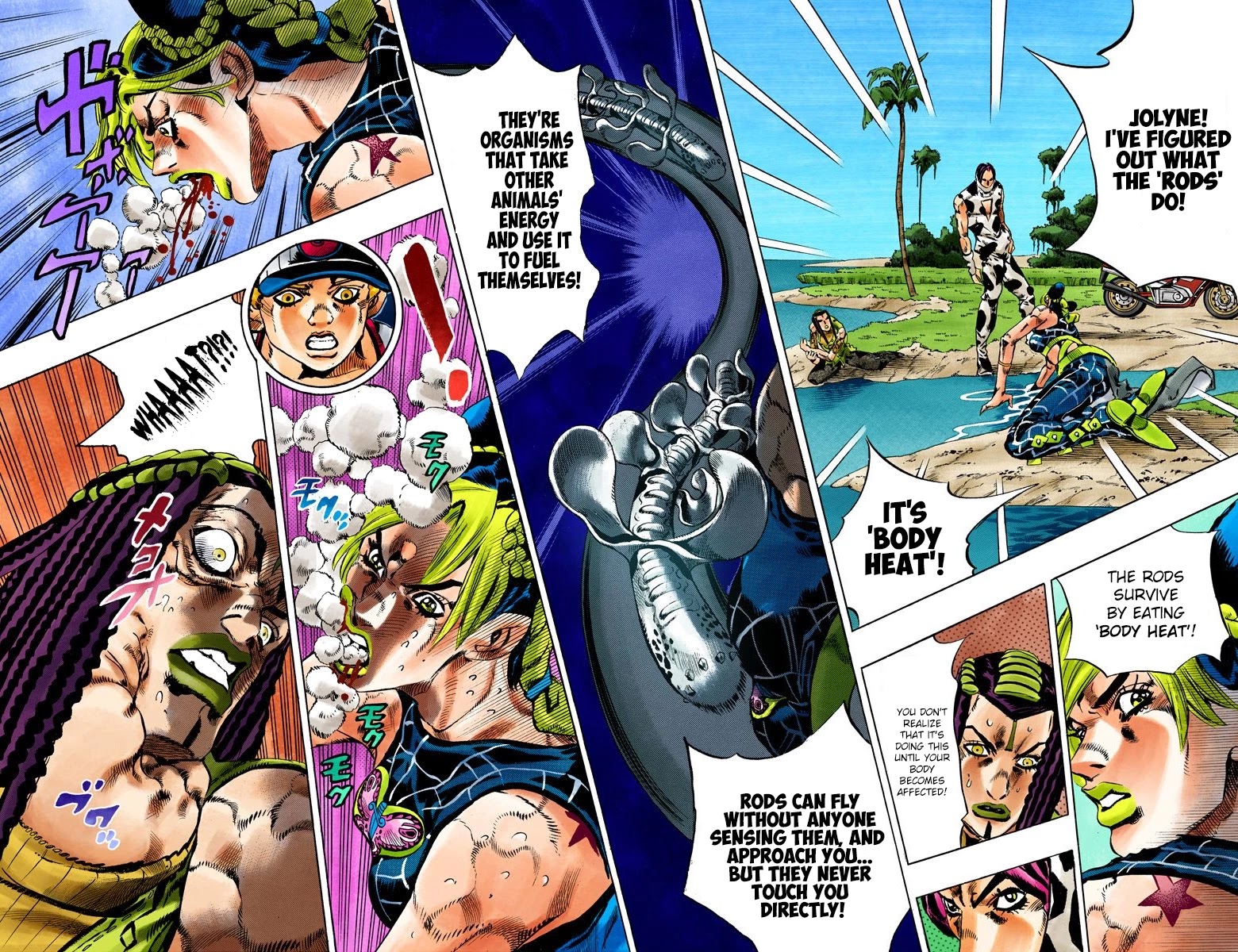 JoJo's Bizarre Adventure Part 6 - Stone Ocean (Official Colored) chapter 115 page 10