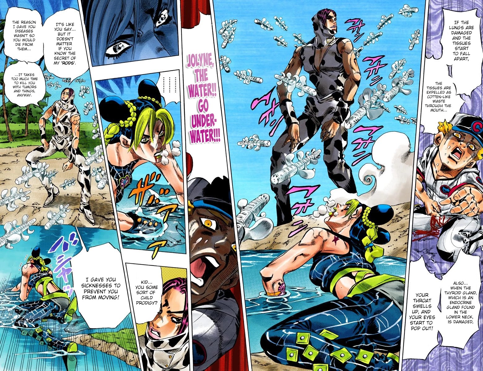 JoJo's Bizarre Adventure Part 6 - Stone Ocean (Official Colored) chapter 115 page 11