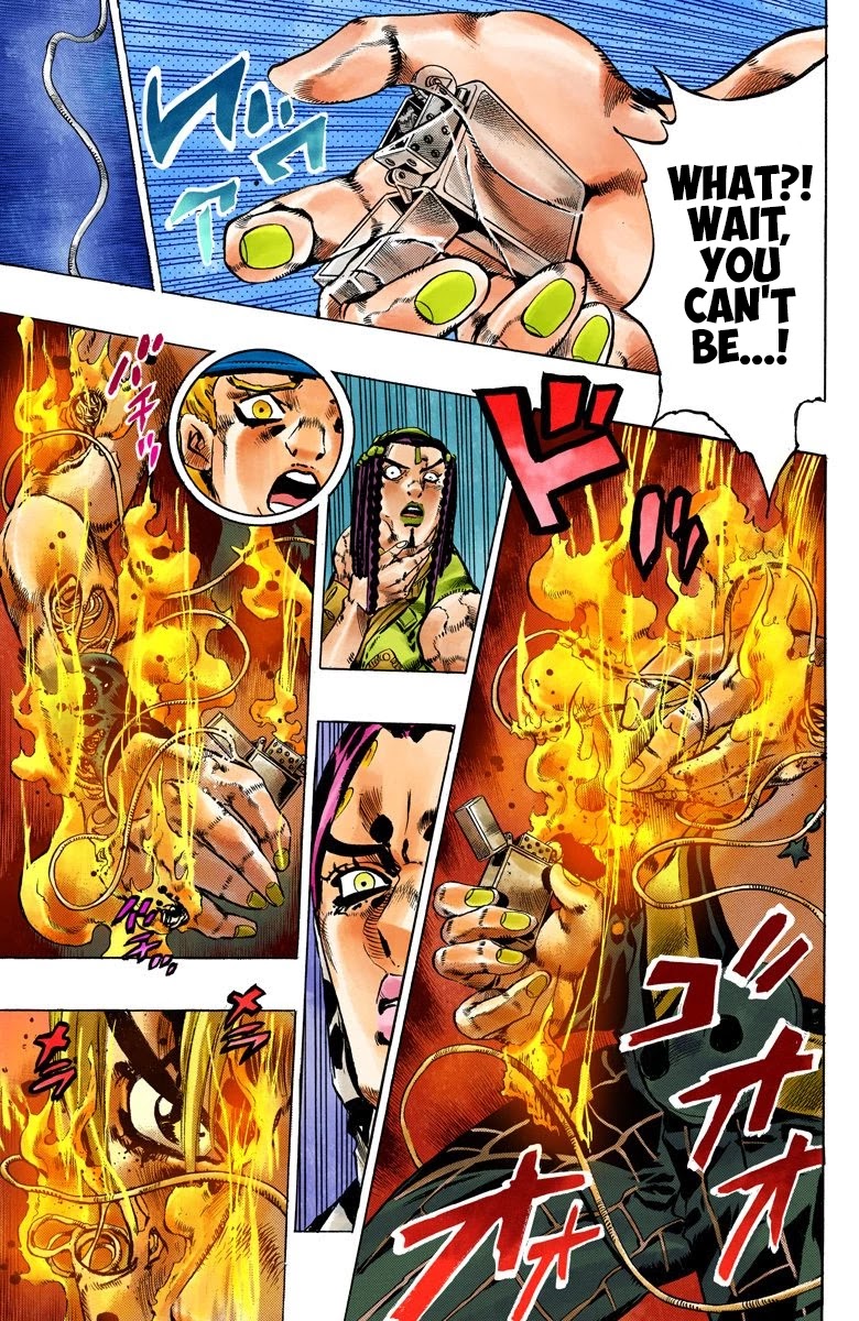 JoJo's Bizarre Adventure Part 6 - Stone Ocean (Official Colored) chapter 115 page 14
