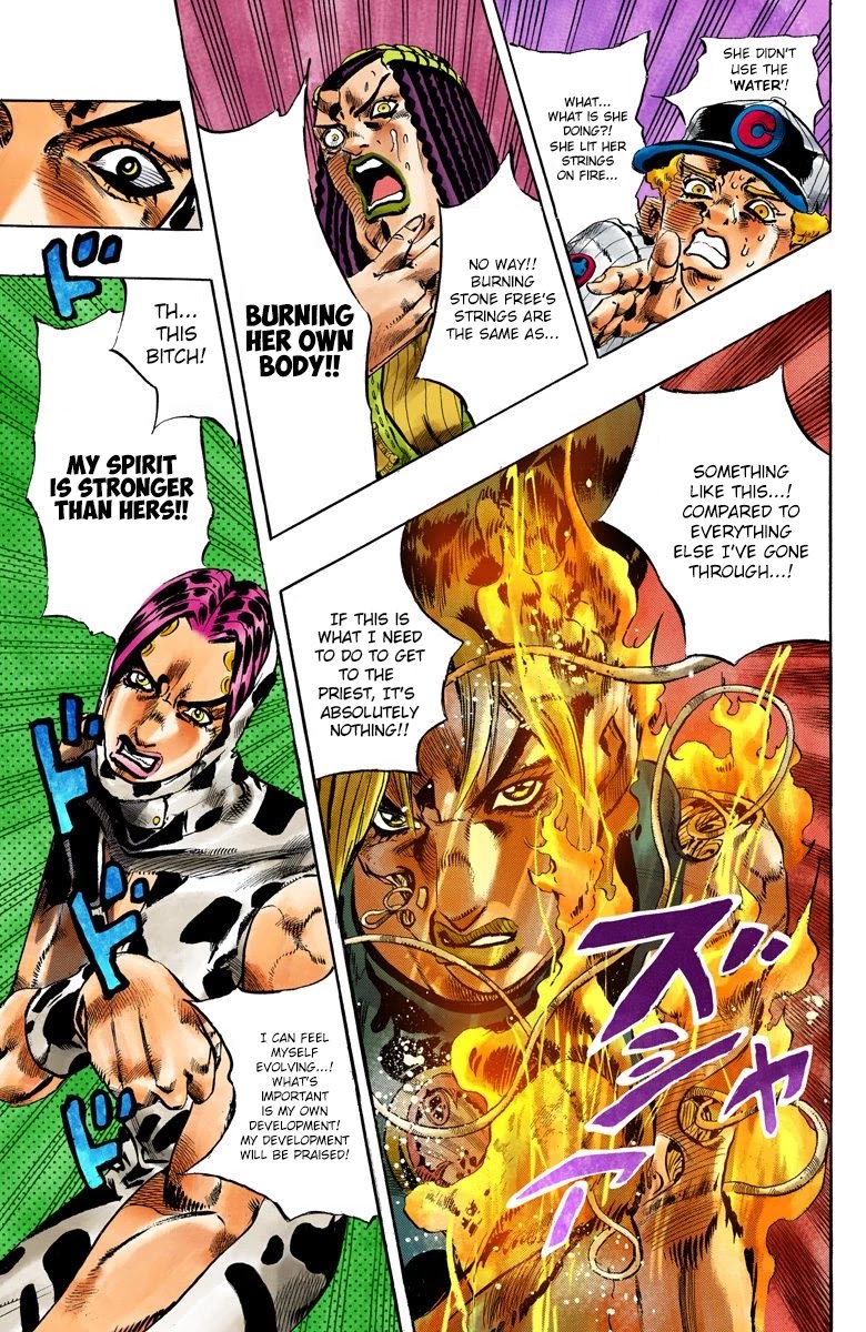 JoJo's Bizarre Adventure Part 6 - Stone Ocean (Official Colored) chapter 115 page 16