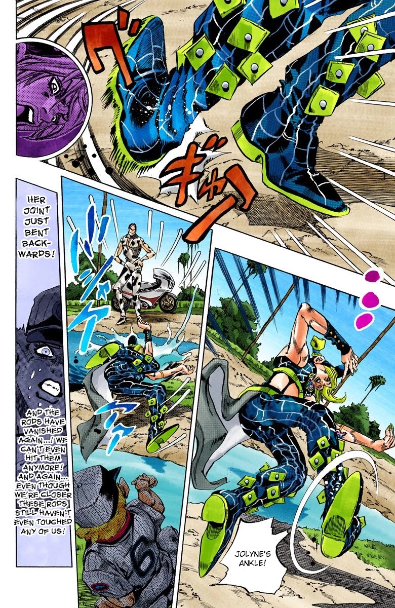JoJo's Bizarre Adventure Part 6 - Stone Ocean (Official Colored) chapter 115 page 4