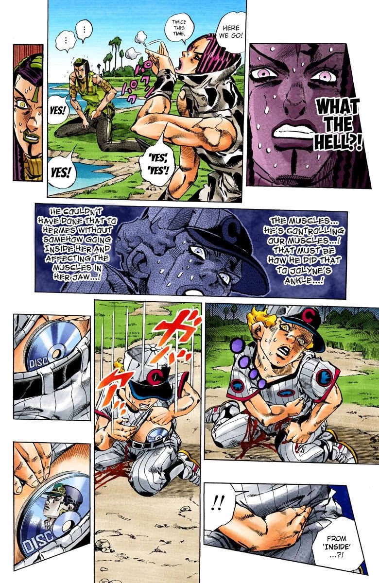 JoJo's Bizarre Adventure Part 6 - Stone Ocean (Official Colored) chapter 115 page 6