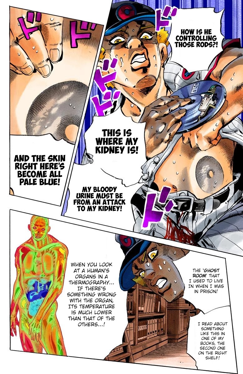 JoJo's Bizarre Adventure Part 6 - Stone Ocean (Official Colored) chapter 115 page 8