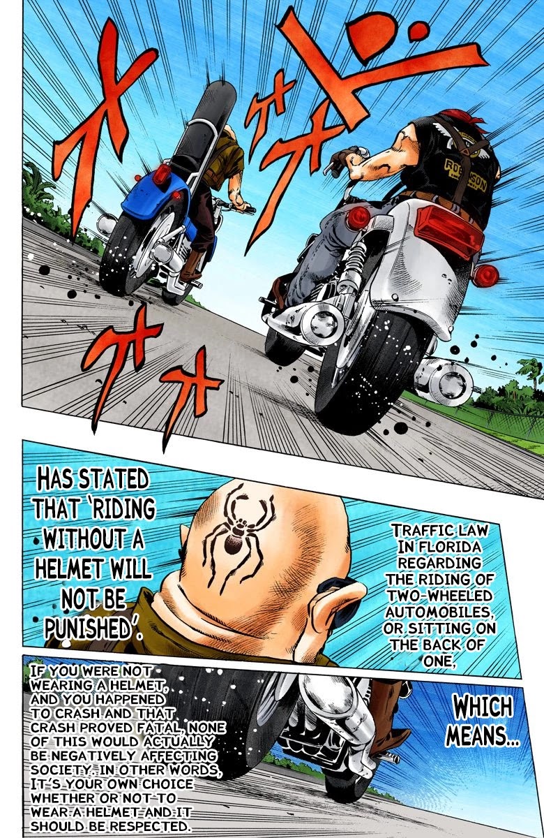 JoJo's Bizarre Adventure Part 6 - Stone Ocean (Official Colored) chapter 117 page 18