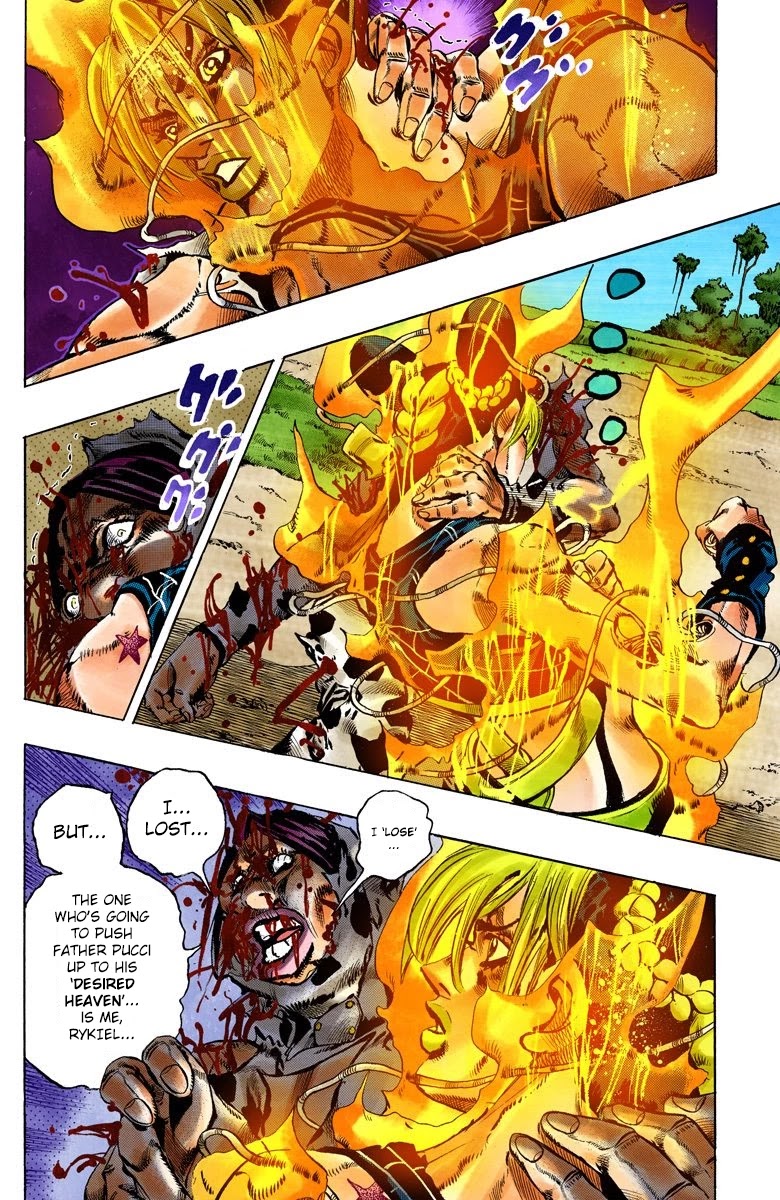 JoJo's Bizarre Adventure Part 6 - Stone Ocean (Official Colored) chapter 117 page 4