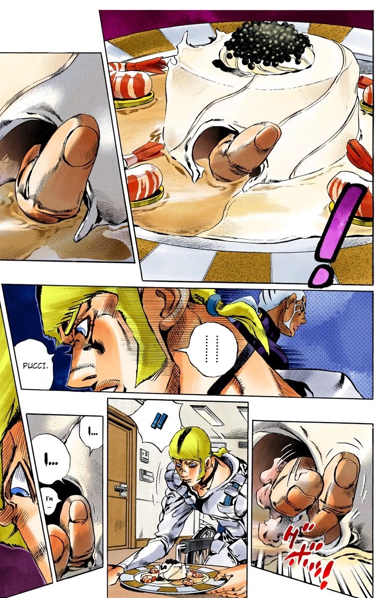 JoJo's Bizarre Adventure Part 6 - Stone Ocean (Official Colored) chapter 118 page 15