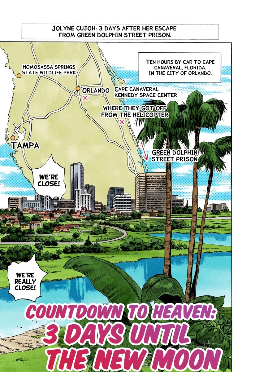 JoJo's Bizarre Adventure Part 6 - Stone Ocean (Official Colored) chapter 118 page 2