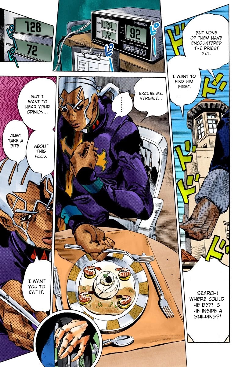 JoJo's Bizarre Adventure Part 6 - Stone Ocean (Official Colored) chapter 118 page 7