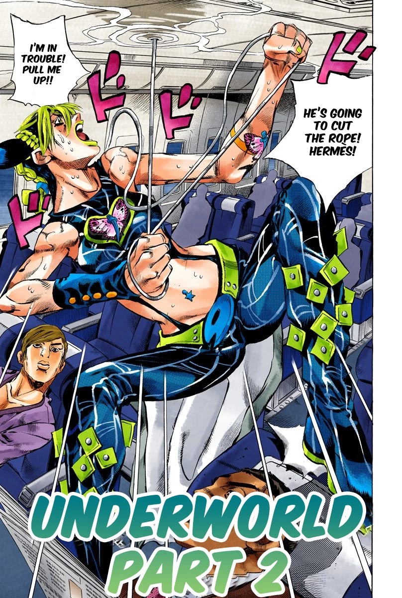 JoJo's Bizarre Adventure Part 6 - Stone Ocean (Official Colored) chapter 120 page 1