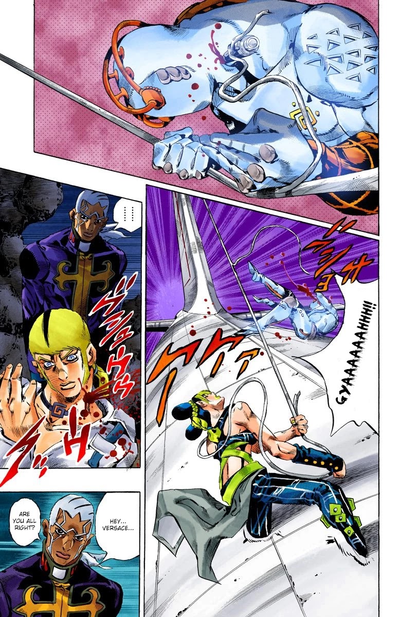 JoJo's Bizarre Adventure Part 6 - Stone Ocean (Official Colored) chapter 120 page 10