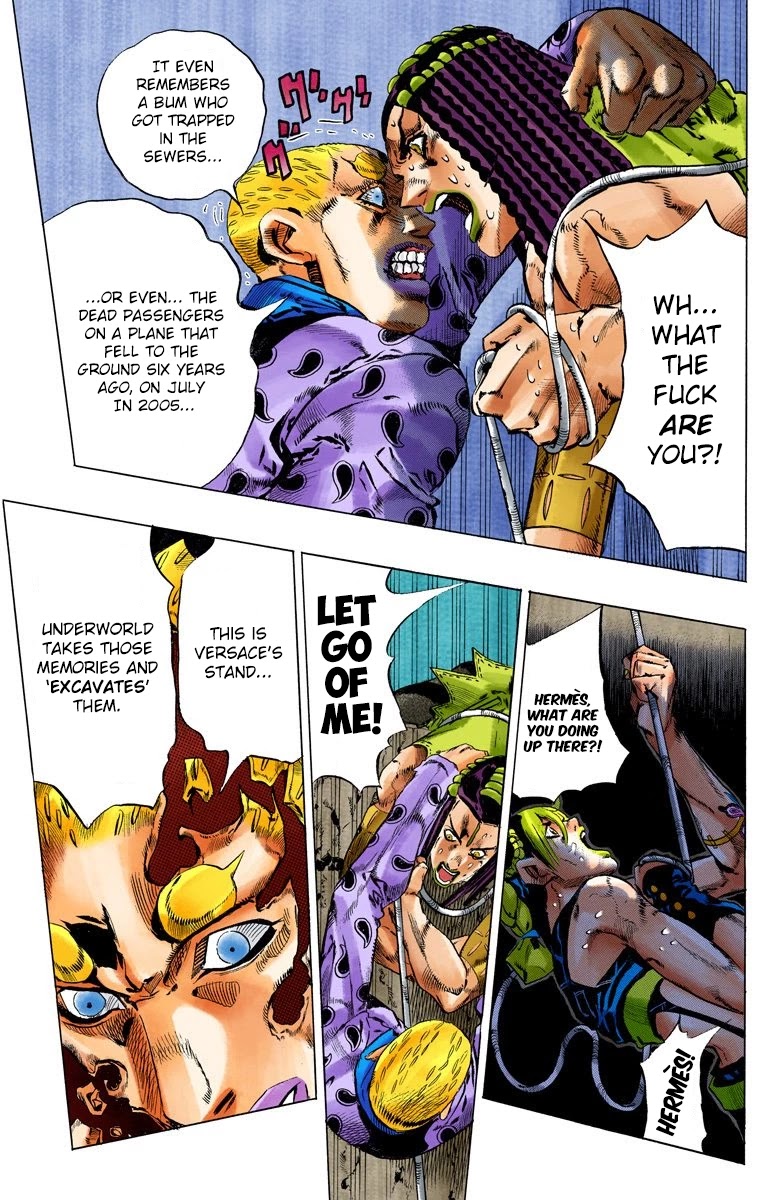 JoJo's Bizarre Adventure Part 6 - Stone Ocean (Official Colored) chapter 120 page 16