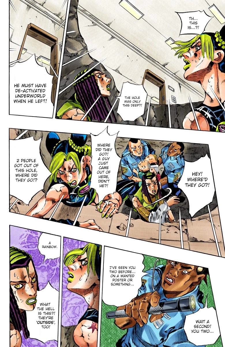 JoJo's Bizarre Adventure Part 6 - Stone Ocean (Official Colored) chapter 125 page 15