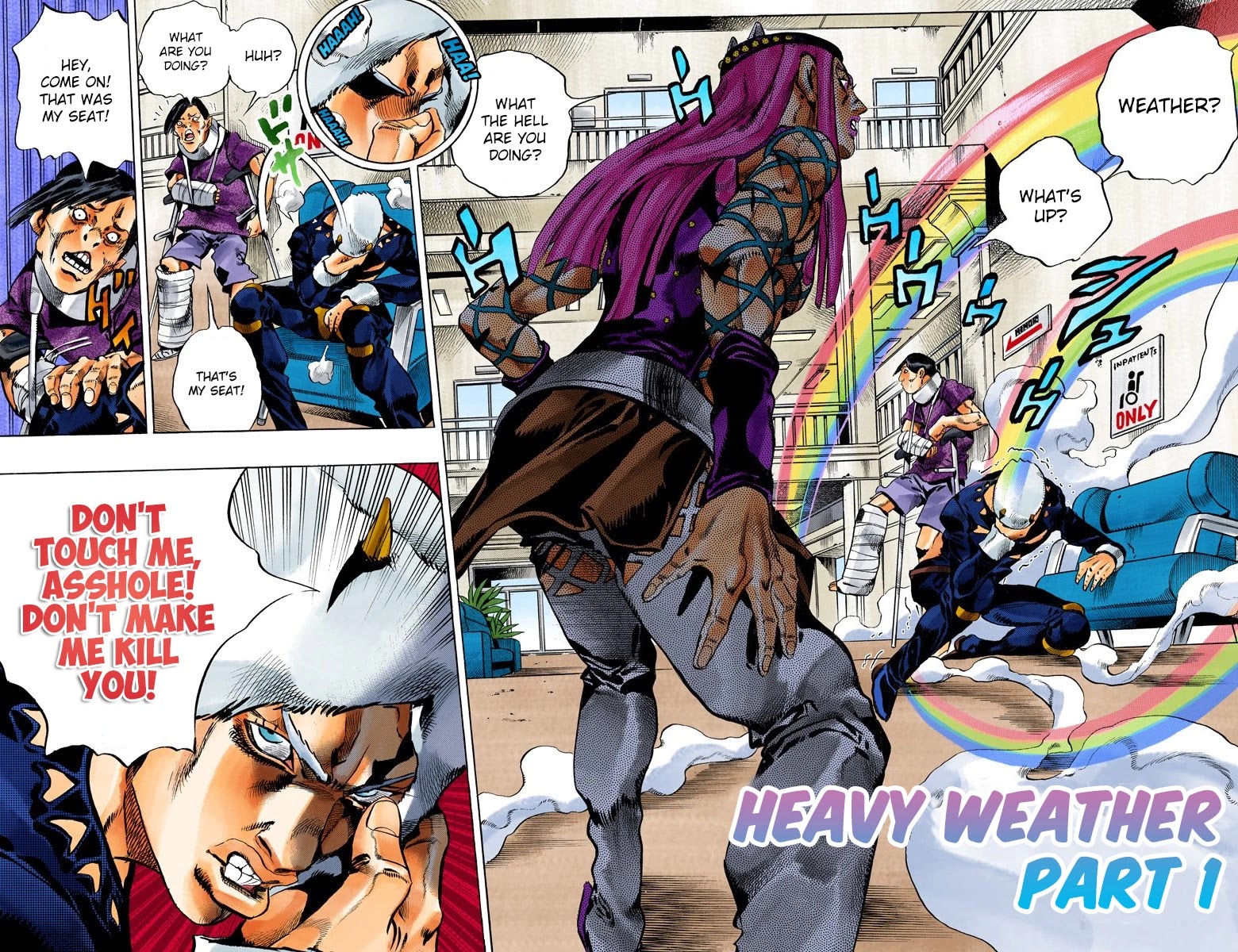 JoJo's Bizarre Adventure Part 6 - Stone Ocean (Official Colored) chapter 125 page 2