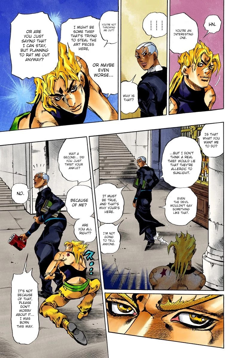 JoJo's Bizarre Adventure Part 6 - Stone Ocean (Official Colored) chapter 127 page 10