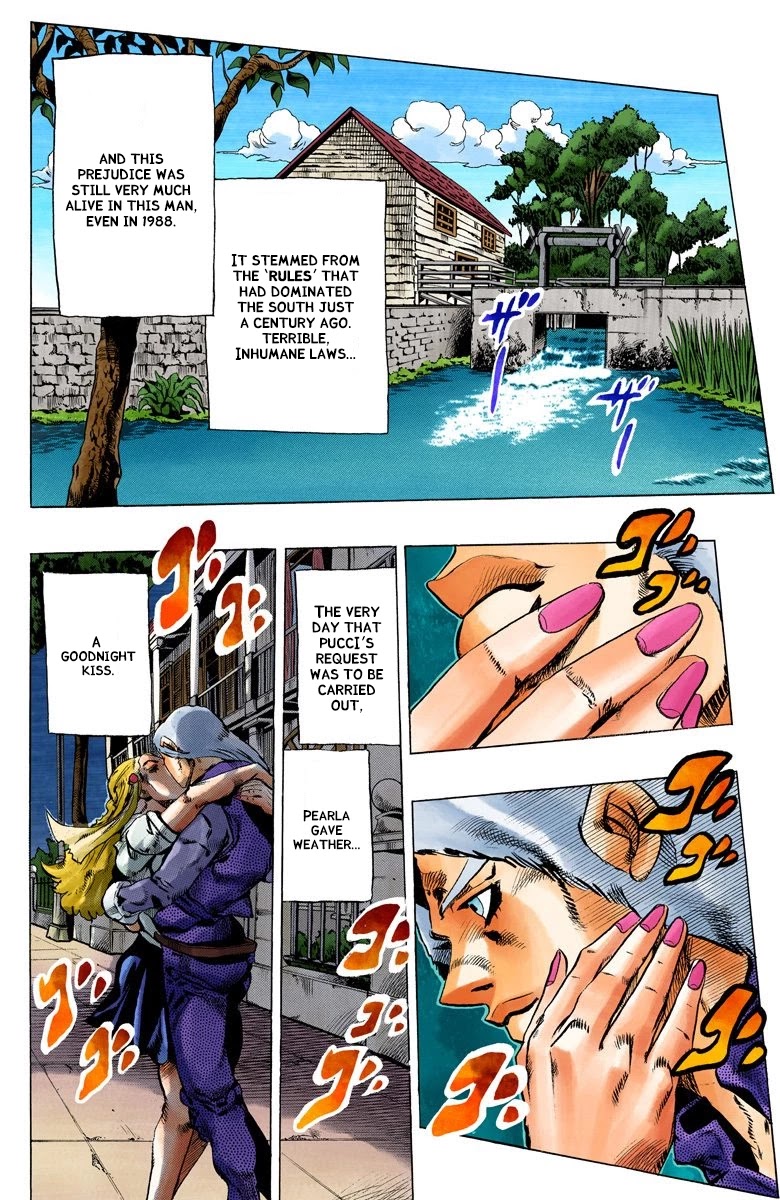 JoJo's Bizarre Adventure Part 6 - Stone Ocean (Official Colored) chapter 128 page 12