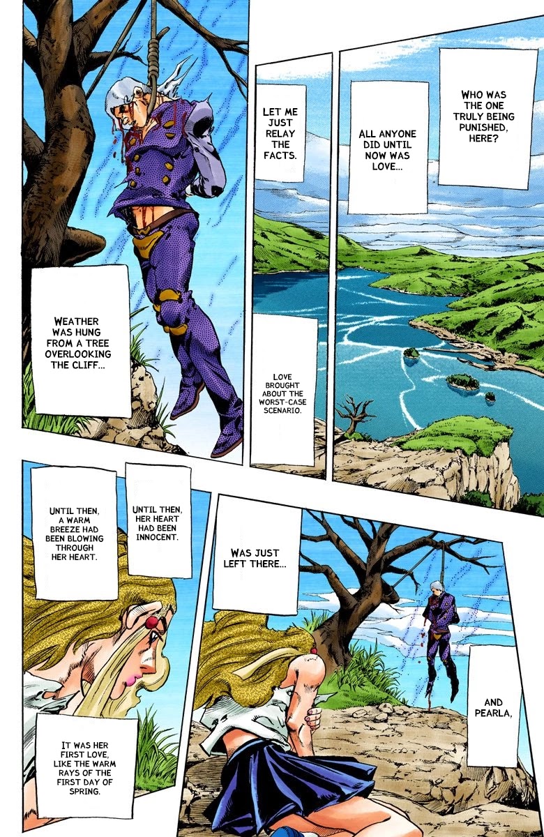 JoJo's Bizarre Adventure Part 6 - Stone Ocean (Official Colored) chapter 128 page 17