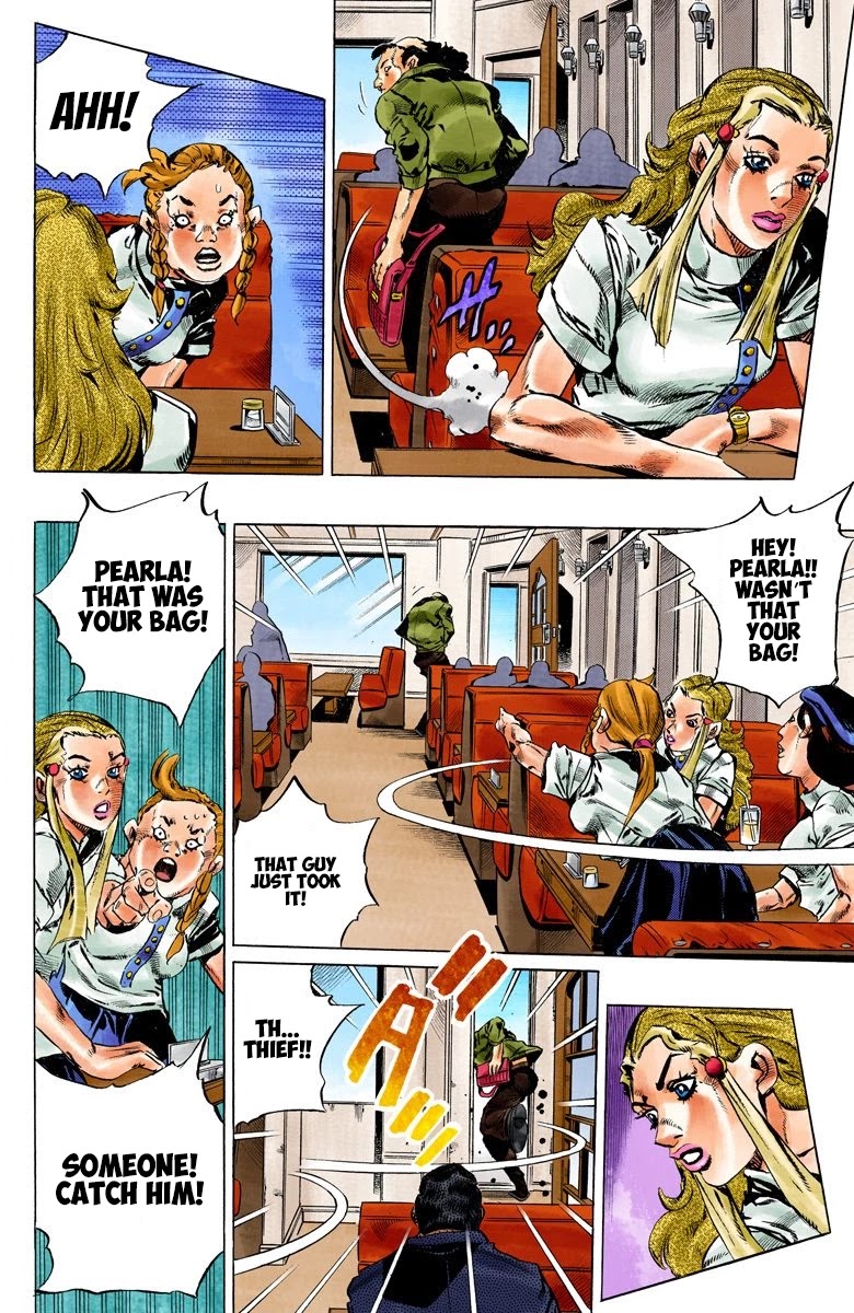 JoJo's Bizarre Adventure Part 6 - Stone Ocean (Official Colored) chapter 128 page 2