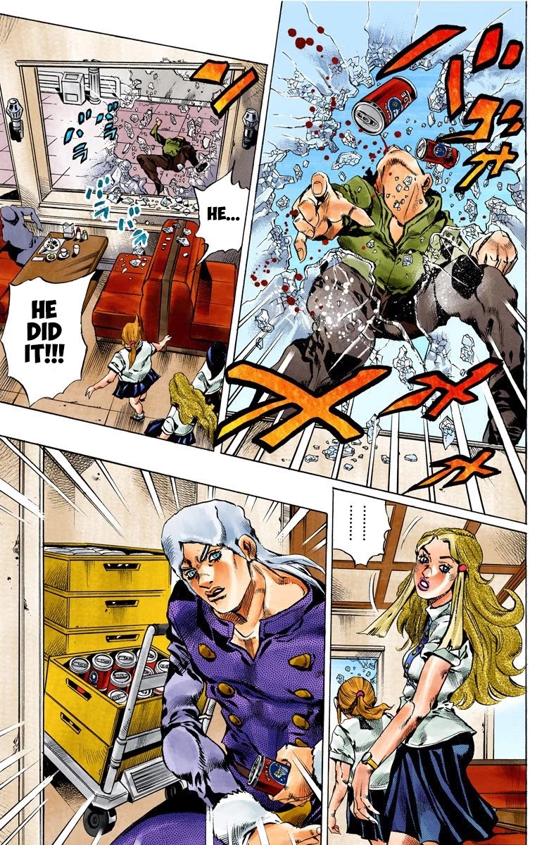 JoJo's Bizarre Adventure Part 6 - Stone Ocean (Official Colored) chapter 128 page 5