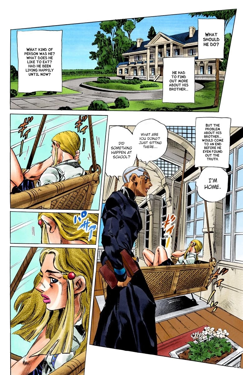 JoJo's Bizarre Adventure Part 6 - Stone Ocean (Official Colored) chapter 128 page 8