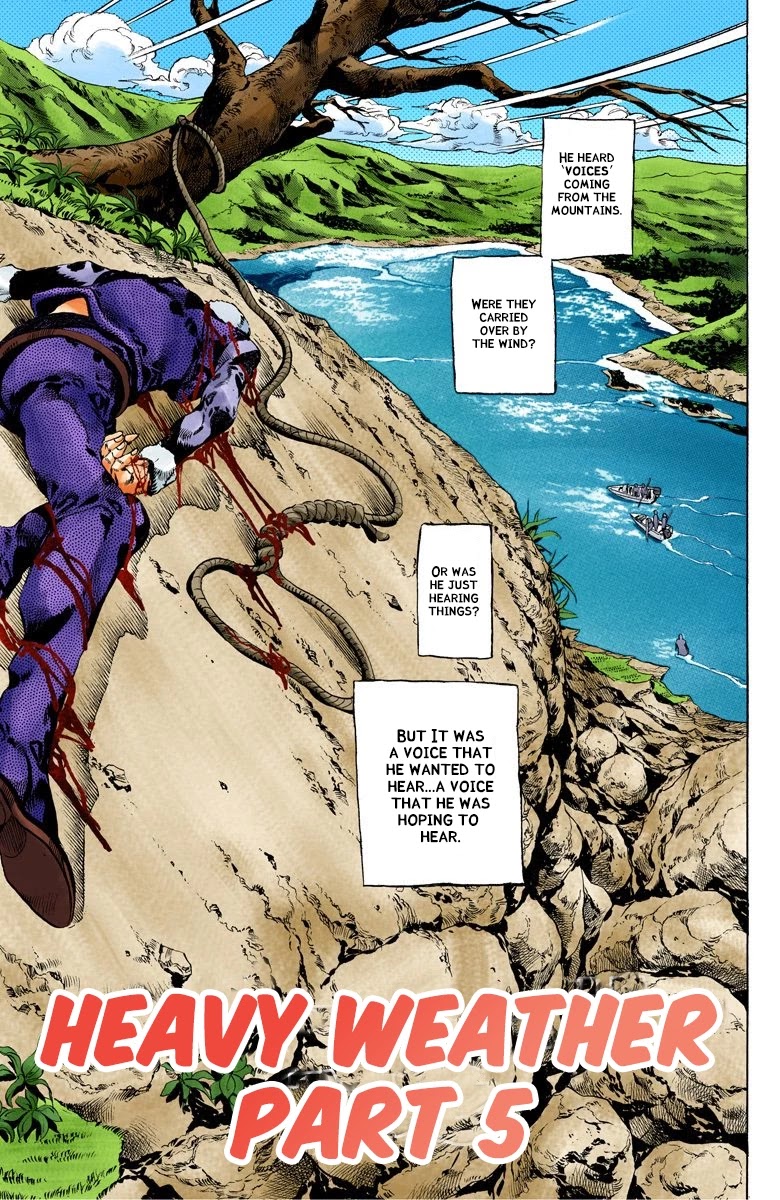 JoJo's Bizarre Adventure Part 6 - Stone Ocean (Official Colored) chapter 129 page 2