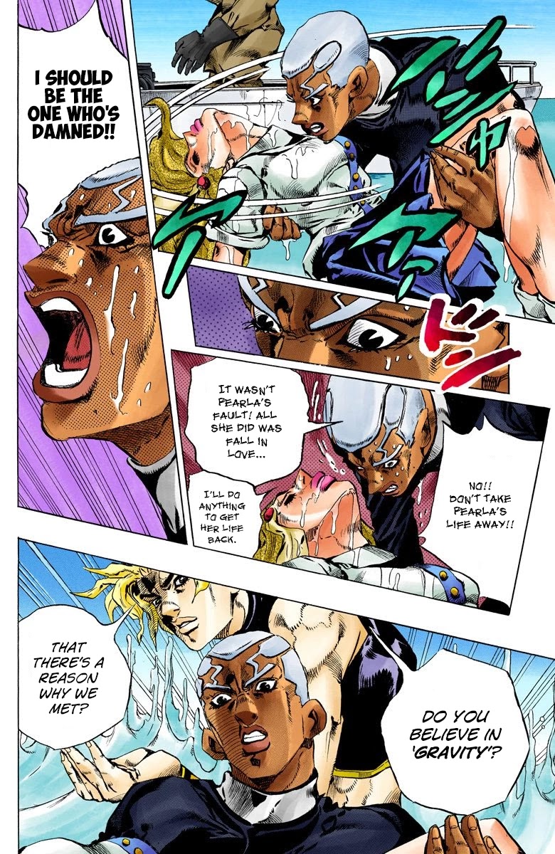 JoJo's Bizarre Adventure Part 6 - Stone Ocean (Official Colored) chapter 129 page 5