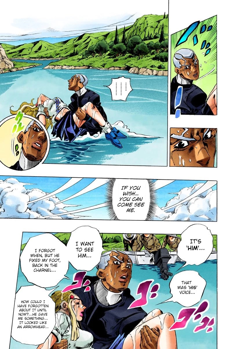 JoJo's Bizarre Adventure Part 6 - Stone Ocean (Official Colored) chapter 129 page 6
