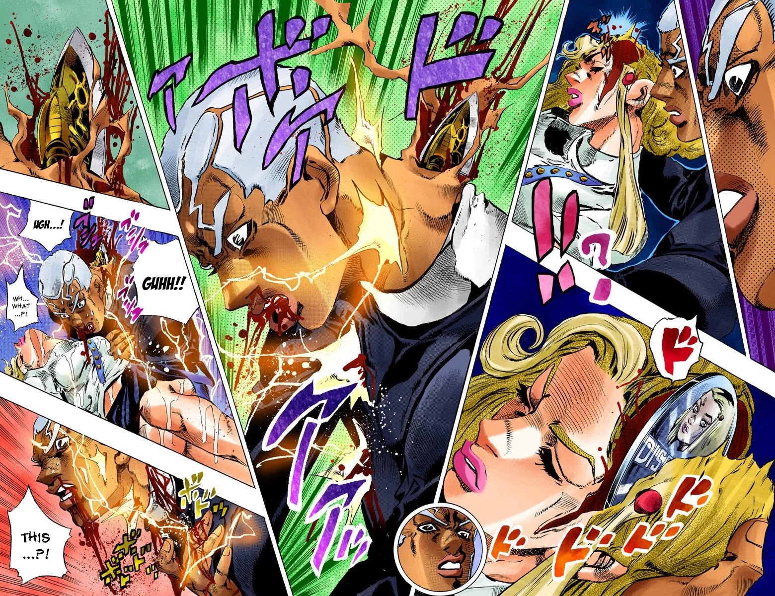 JoJo's Bizarre Adventure Part 6 - Stone Ocean (Official Colored) chapter 129 page 7