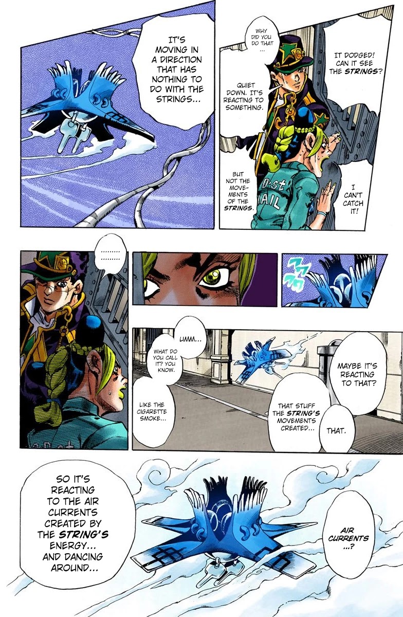 JoJo's Bizarre Adventure Part 6 - Stone Ocean (Official Colored) chapter 13 page 12