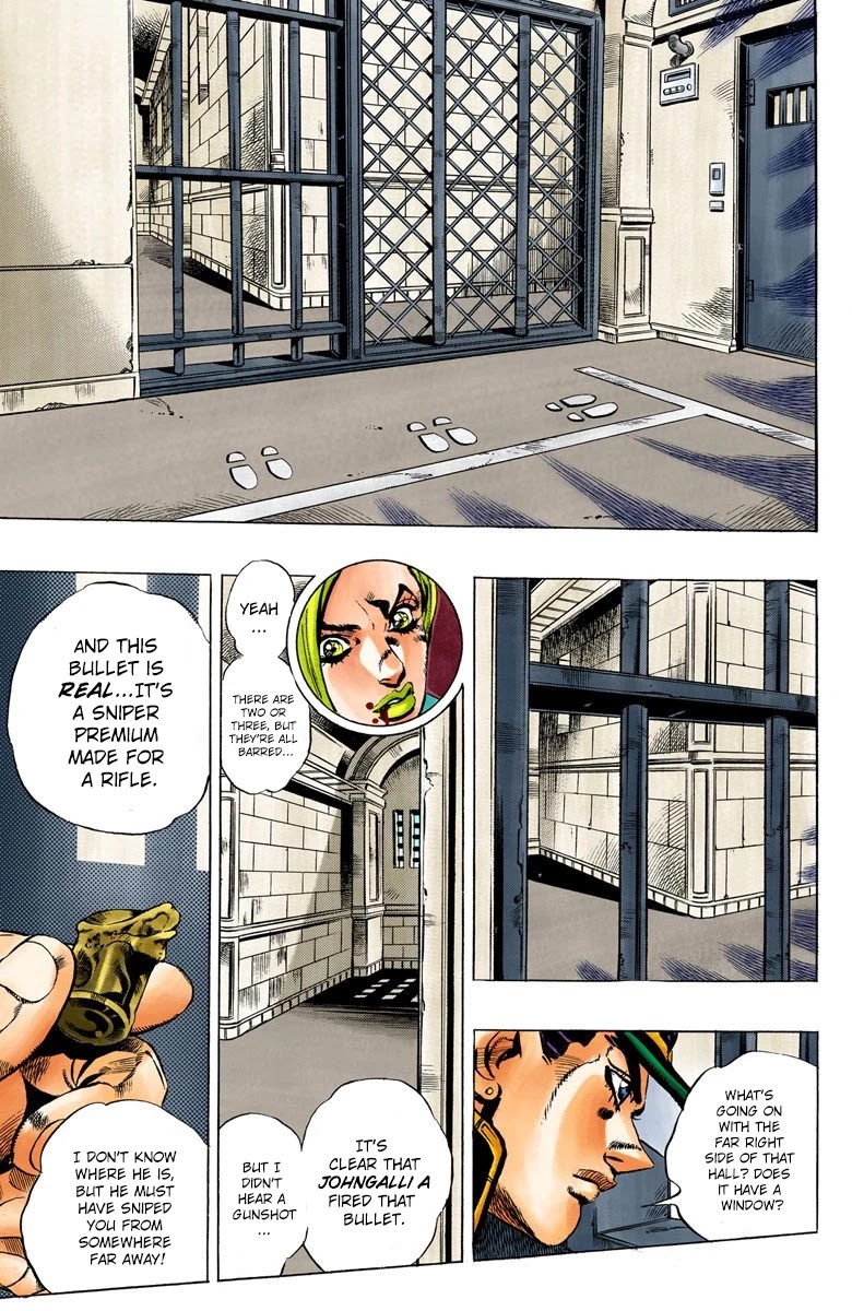 JoJo's Bizarre Adventure Part 6 - Stone Ocean (Official Colored) chapter 13 page 3