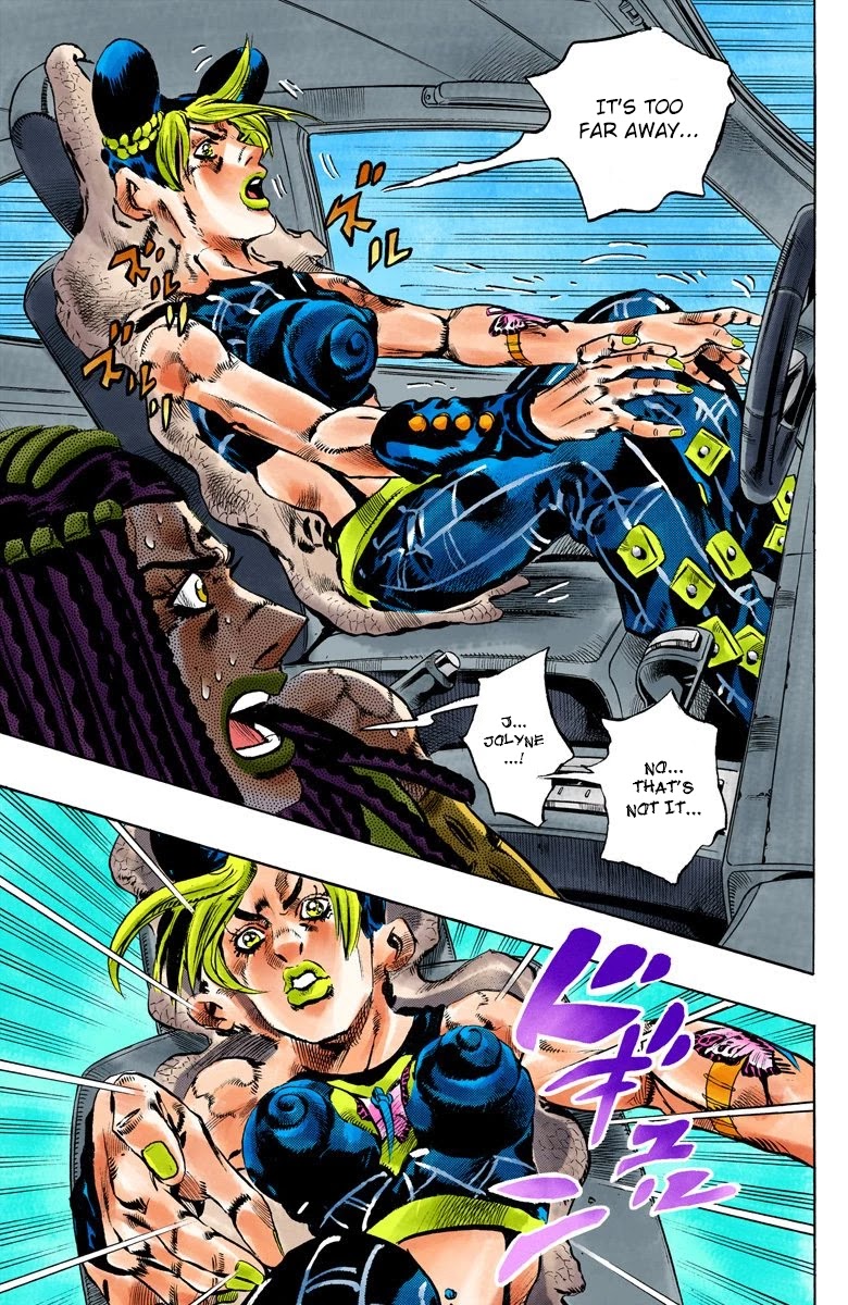 JoJo's Bizarre Adventure Part 6 - Stone Ocean (Official Colored) chapter 131 page 15