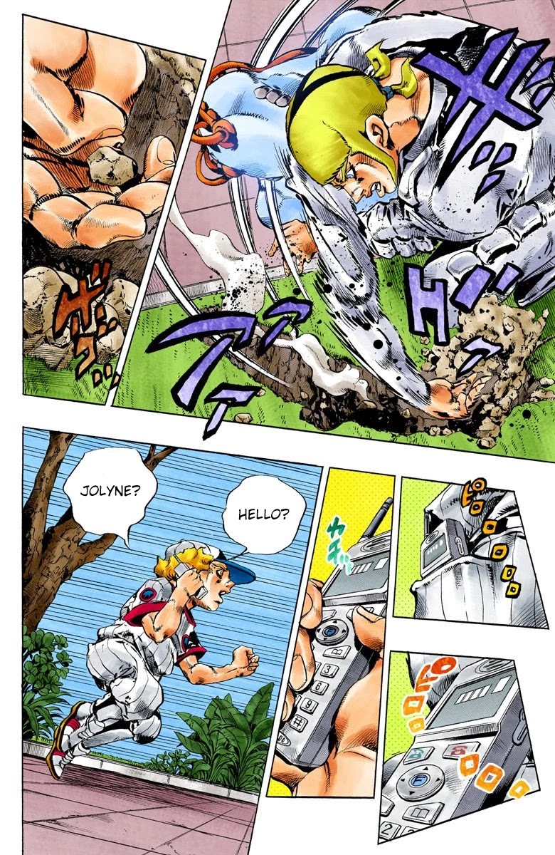 JoJo's Bizarre Adventure Part 6 - Stone Ocean (Official Colored) chapter 131 page 6