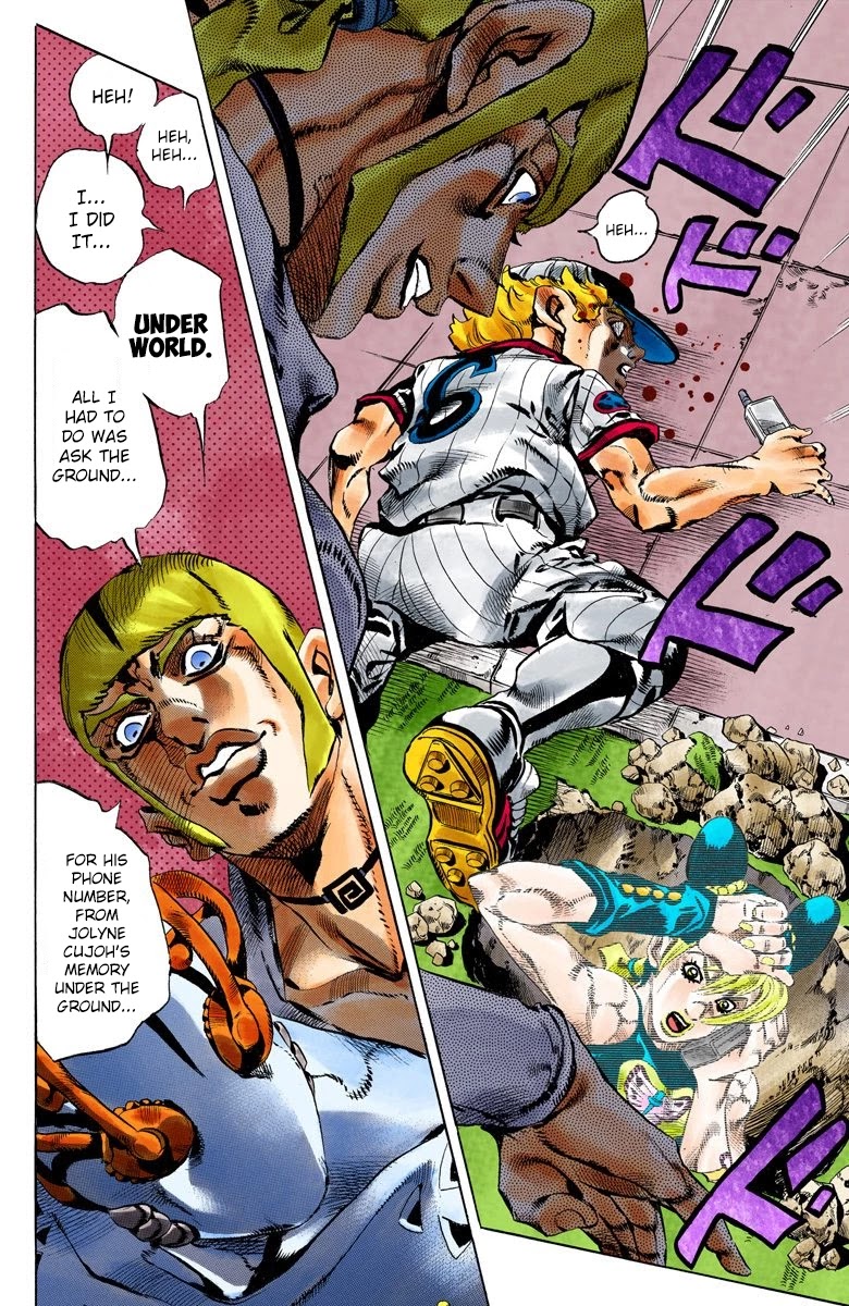 JoJo's Bizarre Adventure Part 6 - Stone Ocean (Official Colored) chapter 131 page 8