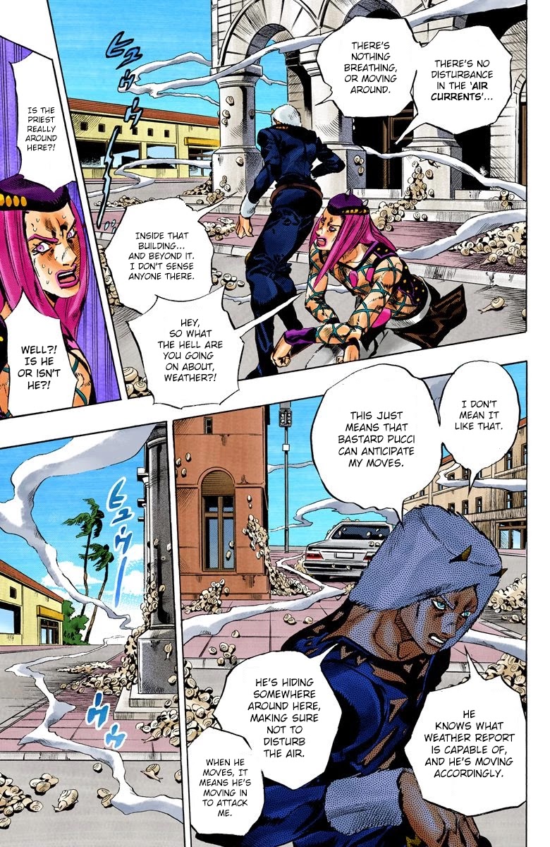 JoJo's Bizarre Adventure Part 6 - Stone Ocean (Official Colored) chapter 133 page 10