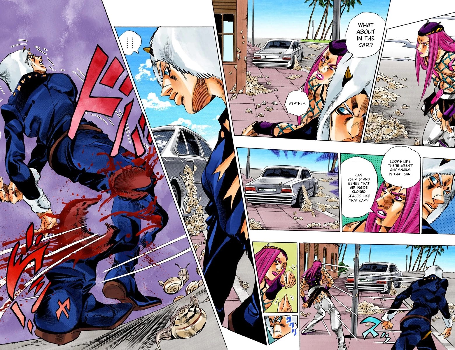JoJo's Bizarre Adventure Part 6 - Stone Ocean (Official Colored) chapter 133 page 11