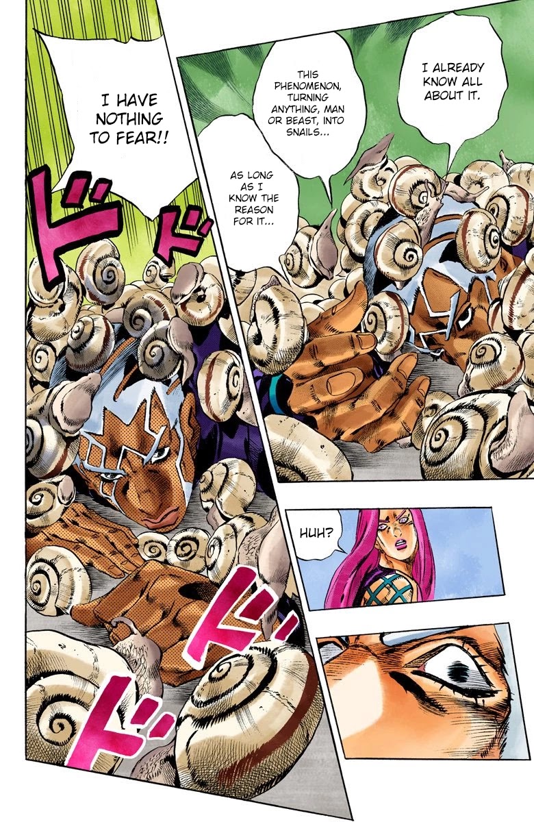 JoJo's Bizarre Adventure Part 6 - Stone Ocean (Official Colored) chapter 133 page 14