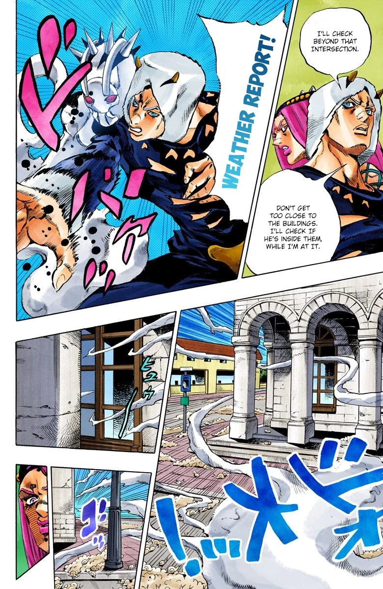 JoJo's Bizarre Adventure Part 6 - Stone Ocean (Official Colored) chapter 133 page 9