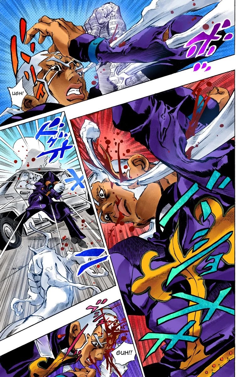 JoJo's Bizarre Adventure Part 6 - Stone Ocean (Official Colored) chapter 134 page 10