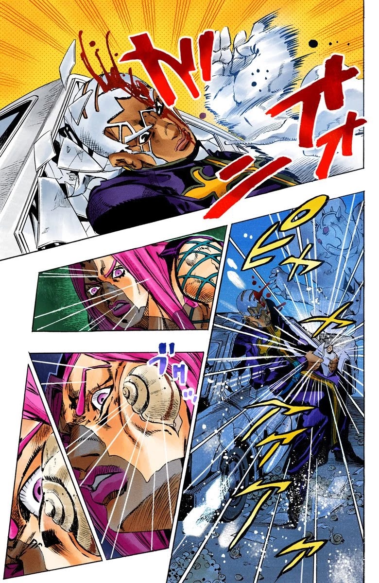 JoJo's Bizarre Adventure Part 6 - Stone Ocean (Official Colored) chapter 134 page 12