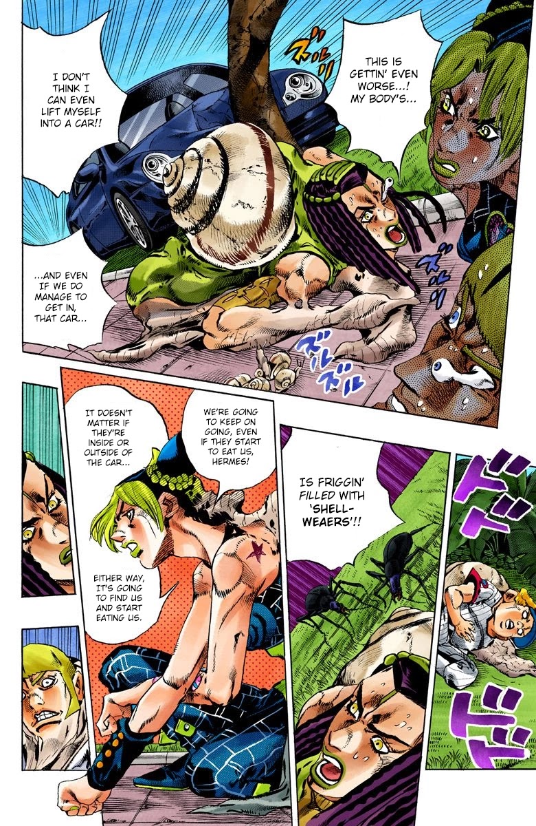 JoJo's Bizarre Adventure Part 6 - Stone Ocean (Official Colored) chapter 134 page 3
