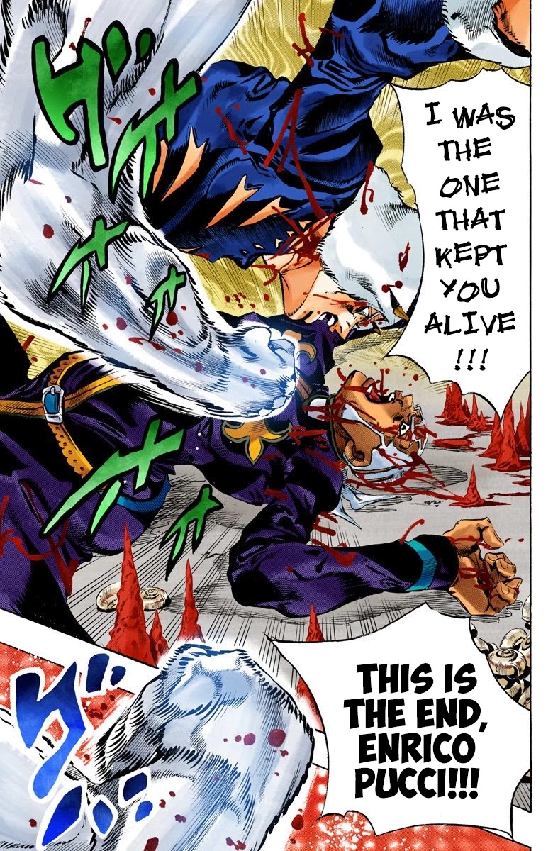 JoJo's Bizarre Adventure Part 6 - Stone Ocean (Official Colored) chapter 136 page 10