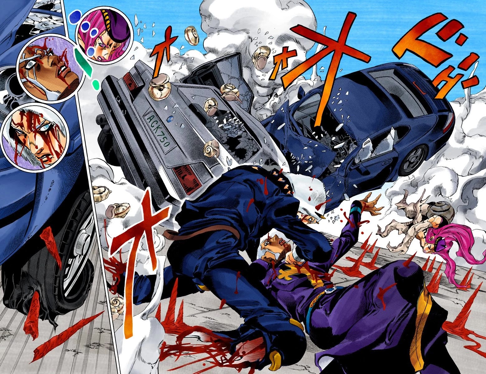 JoJo's Bizarre Adventure Part 6 - Stone Ocean (Official Colored) chapter 136 page 11